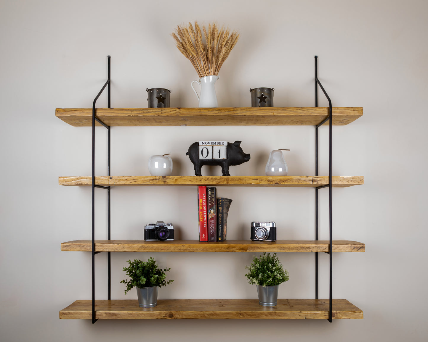 4 level shelf led lights